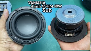 TEST REVIEW SPEAKER YAMAHA 4 INCH 4OHM 40W