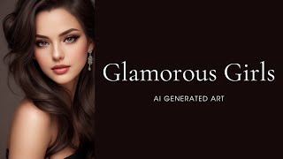 AI Lookbook: Glamor and style. AI generated art