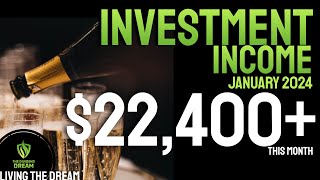 How I Made $22,400+ this Month in Investment Income | Stock Portfolio Review