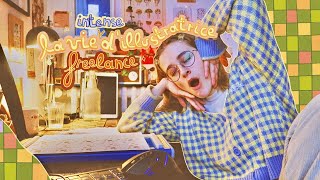 Studio vlog 🎨 Ma vie intense d'illustratrice freelance : je prépare tous mes calendriers de l'avent