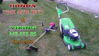 Honda UMK 450E XEET & Viking MB 655 RS - koszenie