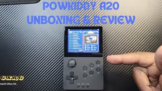 POWKIDDY A20 UNBOXING & REVIEW