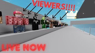 🔴Adding Viewers into my Roblox Game!!!