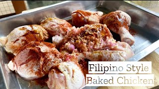 Sweet Chili Baked Chicken | Pinoy Style Chicken Barbeque