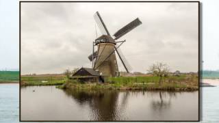 A Day at the Kinderdijk Windmills, April 1, 2017