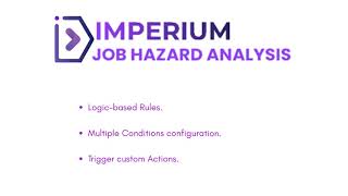 Imperium Job Hazard Analysis - Branching Rules Configuration