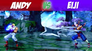 Andy vs Eiji Mugen KOF