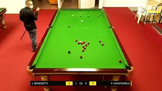 SNOOKER SPORTING PERUGIA - REG. FIBIS UMBRIA CAT. C 2020/21 - I. BENEDETTI vs P. MONTANELLI