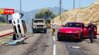 ولد عم راعي الشاص يشمت فيه اصدقائه الاغنياء لكن في النهاية يصير شيء لم يتوقعه | قراند 5 - GTA V