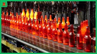 How Bottles are made in factory  : The Art of Making The Glass Odyssey Bottle 🍶✨