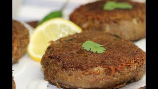 INSTANT POT Shami Kabab Recipe using HOMEMADE masala | Beef Shami Kabab | Make & freeze kababs