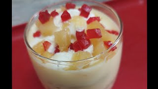 Yummy pineapple dessert delight@Deeptis4Gkitchen  New recipe on YouTube!! Summers Special!!