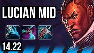 LUCIAN vs IRELIA (MID) | KR Diamond | 14.22