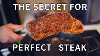 How to cook perfect Steak and Pan Sauce every time! #shorts