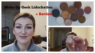 Make Up Geek Lidschatten+ Review