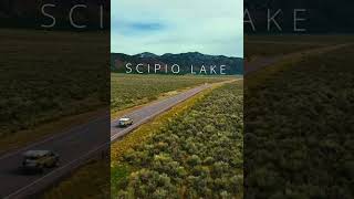 Scipio Lake Aerial Footage #Shorts