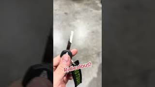 This is nuts!  This new Kawasaki key it garbage!