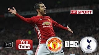 Manchester United vs Tottenham 1-0  Full Match Highlights 11/12/2016