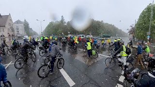 Münchener Radsternfahrt am 21. April 2024