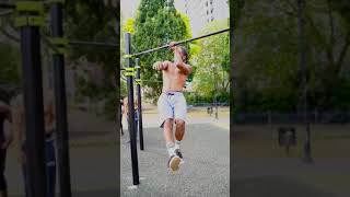 Calisthenics strength freestyle One arm pull up steps