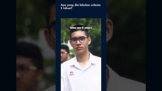 Apa yang dia lakukan selama 5 tahun?