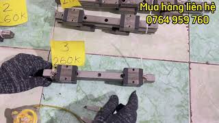 Ray trượt vuông hàng bãi tháo máy DIY CNC, cưa trượt bàn