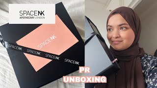 RECEIVED PR BOX FROM SPACE NK AS A SMALL CREATOR