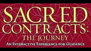 CAROLINE MYSS -- SACRED CONTRACTS: THE JOURNEY (An Interactive  Experience For Guidance)