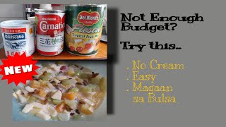 Low Budget - No Cream Fruit Salad || Easy Prep and Ideal for Summer,