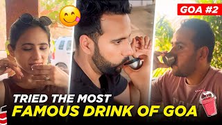 Tried the most viral drink Of Goa I Vagator Beach I Goa (Vlog - 90)