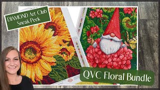 New QVC Diamond Art Club Bundles available tomorrow! Unboxing the Floral Bundle 🌸