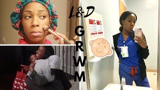 GRWM for Night Shift! | Labor and Delivery Nurse