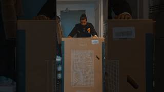 Unboxing Herman Miller X Logitech Embody Gaming ASMR. #hermanmiller #embodygaming #gamingchair