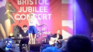 Pixie Lott - Cry Me Out - Bristol Jubilee Concert 2nd June 2012