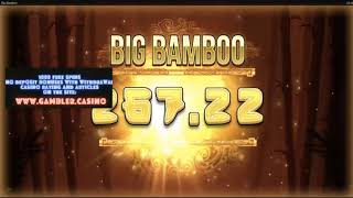 Record big win at online casino x50000 in the slot on the Big Bamboo bonus game