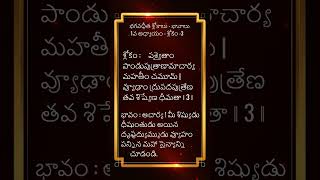 Bhagavadgita shlokas chapter 1 shloka 3 #shorts #youtubeshorts #bhagavadgita #viral