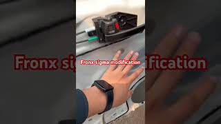 Fronx sigma modification | fronx base model #marutisuzuki #fronxsigma #information #shots