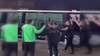 Kocaelispor’a yapılan saldırının görüntüleri ortaya çıktı 1