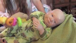 "The Lazy Baby Song" Reborn Baby Parody!