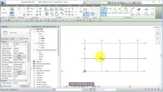 REVIT ARCHITECTURAL PROJECT 03 GRID LINES