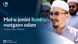 Mol-u jonini Robbiga «sotgan» odam - Husaynxon Yahyo Abdulmajid I Ҳусайнхон Яҳё Абдулмажид