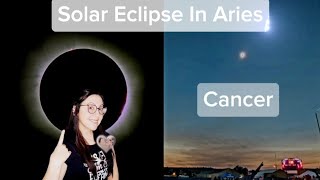 Cancer - Solar Eclipse In Aries Horoscope & Tarot Reading