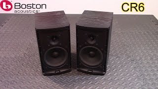 Boston Acoustics CR6 bookshelf speaker review and demo - Budget HiFi