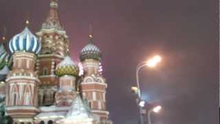 Москва Красная площадь, Новый год 2013 Куранты