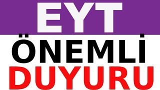 EYT , EYT EMEKLİLİK ! , EYT SON DAKİKA HABERLERİ, EYT ÖNEMLİ DUYURU!!