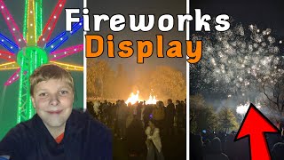 I Went To See A Huge FIREWORK Display At Abbey Park Leicester