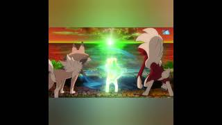 Rockruff evolve dusk form lycenroc ##POKEMON SUN AND MOON🌙 Cartoon anime