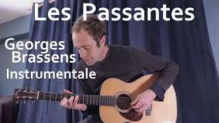 Les Passantes (Georges Brassens | Guitare instrumentale+tablatures)