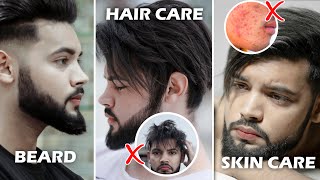 Grooming Tips & Hacks For SKINCARE, HAIRCARE, BEARD CARE😍 #haircare #skincare