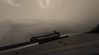 Arrival into a Rainy/Foggy Malaga Airport (LEMG) | iFly 737 MAX 8 | MSFS